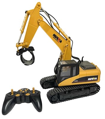 Lot 322 - A remote controlled grabber by Huina, with...