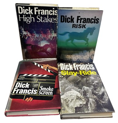 Lot 160 - DICK FRANCIS FIRSTS: 4 Titles: HIGH STAKES,...