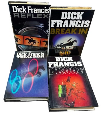 Lot 159 - DICK FRANCIS FIRSTS: 4 Titles: REFLEX, 1980;...
