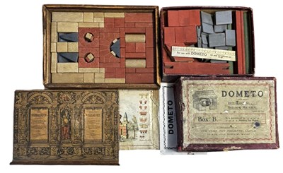 Lot 171 - A pair of c1940s building sets, to include a...