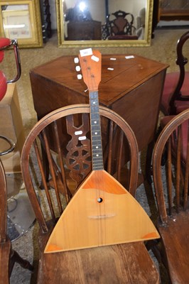 Lot 383 - Russian balalaika instrument