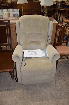 Lot 396 - Comfomatic recliner chair with buttoned...
