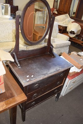 Lot 795 - Oak dressing chest