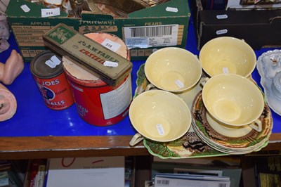 Lot 515 - Group of three vintage tins to include Cow &...