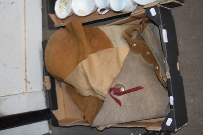 Lot 630 - Cowboy leather accessories