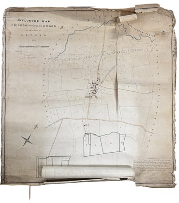 Lot 975 - Inclosure Map Chilson and Whichwood in the...