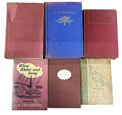 Lot 581 - FOOD AND WINE. Six volumes. How to enjoy wine...