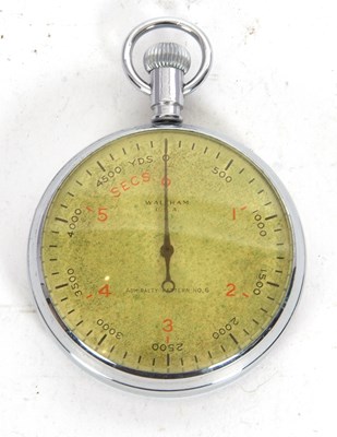 Lot 224 - A Waltham USA Admirality Pattern No 6 military...
