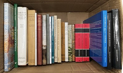 Lot 814 - ONE BOX: Various Suffolk interest volumes and...