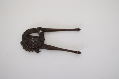 Lot 170 - Persian betel nut or cigar cutter