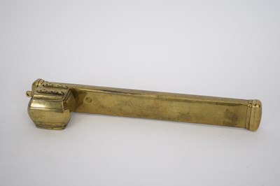 Lot 171 - Persian scribe pen/inkwell box "qulamdam"...