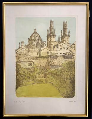 Lot 81 - Richard Beer (1928-2017), "Oxford Steps",...