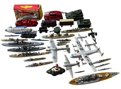 Lot 113 - A collection of various die-cast toys, to...