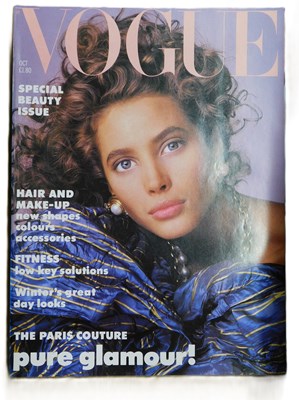 Lot 128 - Vogue magazines - 1986, January - December, 12...