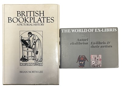Lot 593 - BOOKPLATES INTEREST: 2 Titles: BRIAN NORTH LEE:...