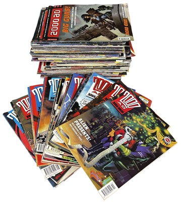 Lot 32 - A collection of 2000AD comic book