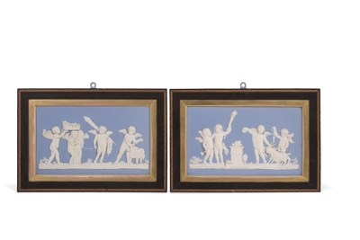 Lot 25 - An important pair of 19th Century Wedgwood...