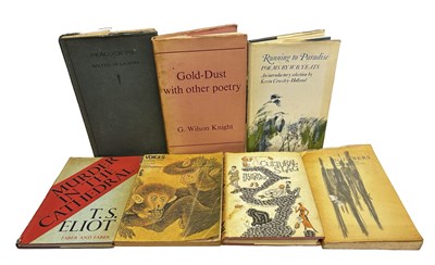 Lot 530 - POETRY: 7 Titles: T S ELIOT: MURDER IN THE...