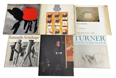 Lot 942 - EXHIBITION PROGRAMMES: 6 Titles: MARY NEWCOMB...