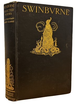 Lot 532 - SELECTED POEMS OF ALGERNON CHARLES SWINBURNE...