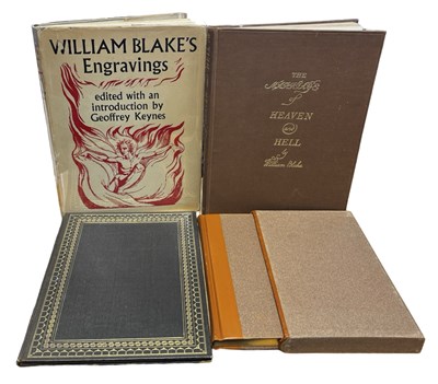 Lot 560 - WILLIAM BLAKE: 4 Titles: WILLIAM BLAKE: THE...