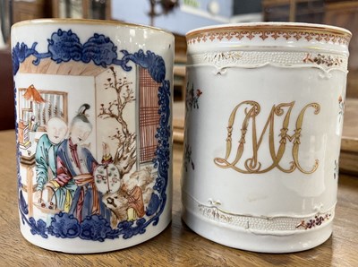 Lot 260 - Two 18th Century Chinese Export porcelain...