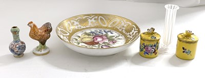 Lot 399 - A quantity of miniature porcelain including...