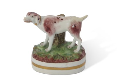 Lot 72 - Derby Model of Dog
