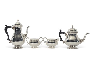 Lot 286 - Elizabeth II four-piece tea and coffee service...