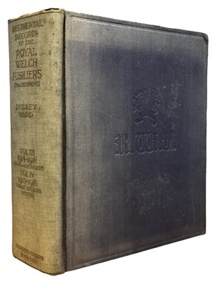 Lot 504 - MAJOR C H DUDLEY WARD: REGIMENTAL RECORDS OF...