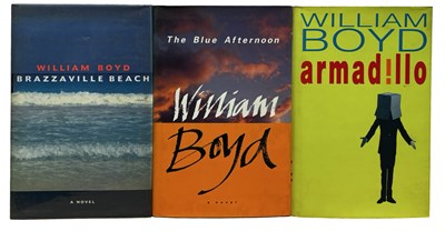 Lot 441 - WILLIAM BOYD FIRSTS: 3 Titles: THE BLUE...