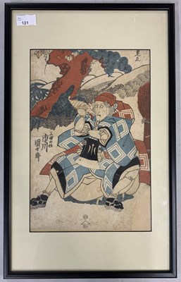 Lot 44 - Utagawa Kunisada (1786-1865), Original 19th...