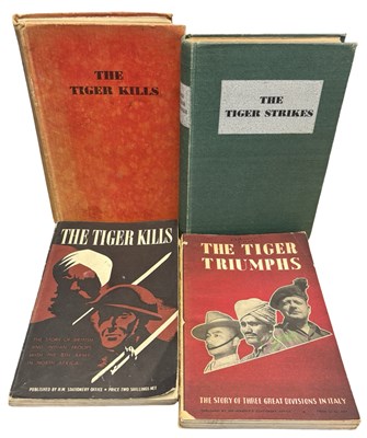 Lot 507 - INDIA AT WAR: 4 Titles: THE TIGER KILLS - THE...