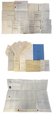 Lot 963 - A historical record pertaining to the sale of...