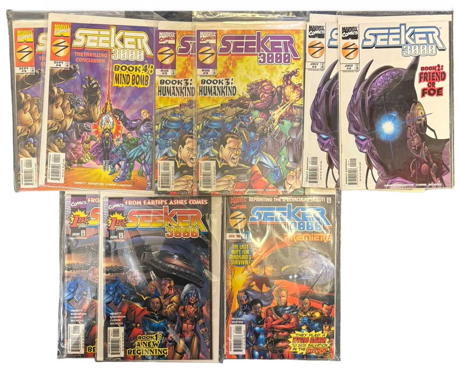 Lot 11 - SEEKER 3000 COMIC BOOKS [Marvel]: Premiere #1...