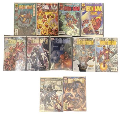 Lot 9 - IRON MAN COMIC BOOKS [Marvel]: Manhunt parts 1...