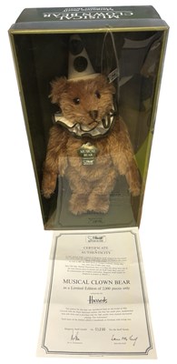 Lot 268 - A boxed Steiff (for Harrods) limited edition...