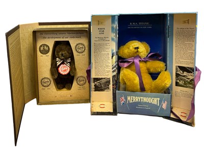 Lot 277 - A pair of vintage boxed limited edition Teddy...