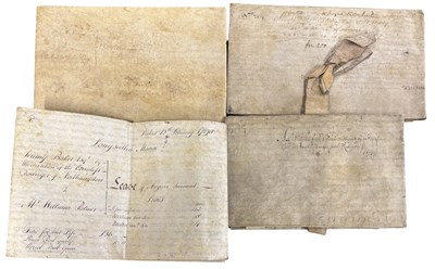 Lot 958 - A collection of 17th/18th century vellum...