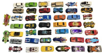 Lot 107 - A collection of 44 die-cast Hot Wheels