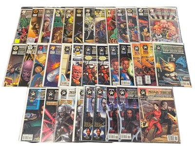 Lot 38 - STAR TREK COMIC BOOKS [Malibu]: STAR TREK DEEP...