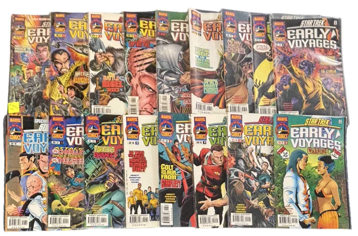Lot 40 - STAR TREK COMIC BOOKS [Marvel / paramount]:...