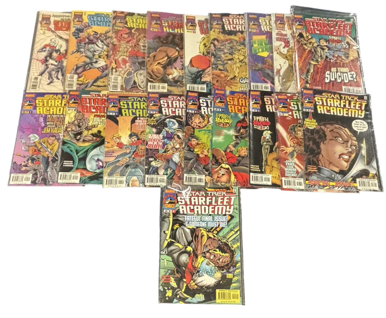 Lot 34 - STAR TREK COMIC BOOKS [Marvel / Paramount]:...