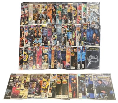 Lot 37 - STAR TREK COMIC BOOKS: A large collection of...