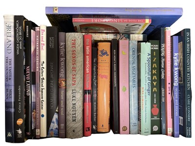 Lot 792 - ONE BOX: World cuisine and cookery, including...