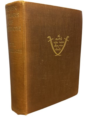 Lot 321 - T E LAWRENCE: SEVEN PILLARS OF WISDOM, London,...