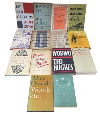 Lot 528 - MIXED POETRY: Including John Betjeman; Tom...