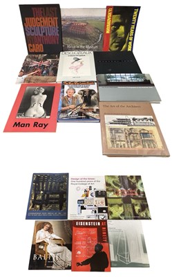 Lot 762 - ONE BOX: Mixed large format art and...