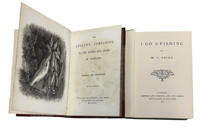Lot 59 - FISHING AND ANGLING INTEREST: 2 Titles: THOMAS...