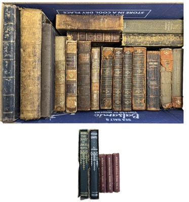 Lot 821 - ONE BOX: Leather bindings